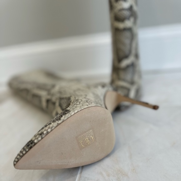 *NEW NEVER WORN* Paris Texas python boot. Knee high - Picture 4 of 5